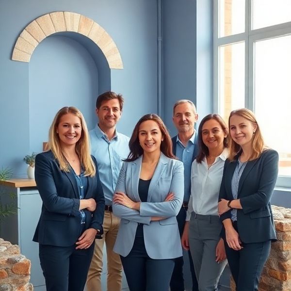 Grupni portret računovodstvenog tima u splitskom uredu